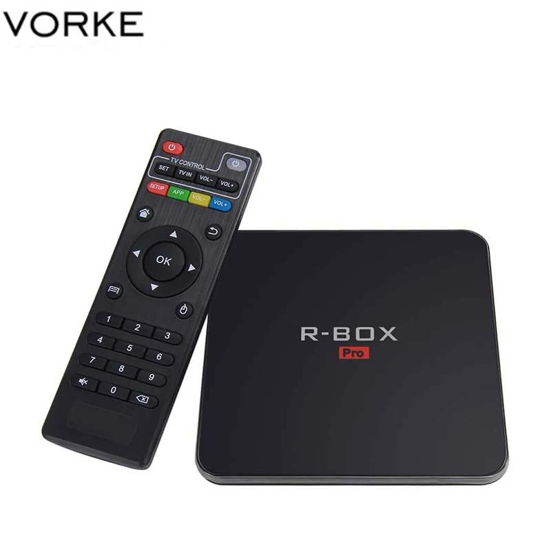 ТВ-приставка Vorke R-BOX Pro Amlogic S912 Android 6 0 Marshmallow 4K 60FPS 3G/16G 2 4G + 5G WIFI Bluetooth 1000M LAN DLNA Miracast |