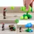 Растения против Зомби Peashooter ПВХ фигурку Модель игрушки подарки игрушечные лошадки для детей Высокое качество в OPP сумка - изображение