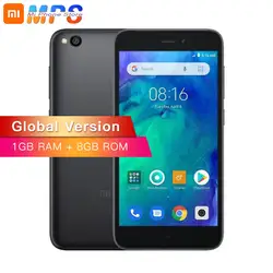 Xiaomi Redmi Go 1 ГБ ОЗУ 8 Гб ПЗУ Snapdragon 425 мобильный телефон четырехъядерный телефон 16:9 3000 мАч 1280x720 HD дисплей