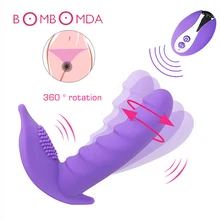Remote Control Vibrators Dildo G spot Stimulate 10 Frequency Vibrating Clitoris Massager Wearable Sex Toys For Woman Masturbator