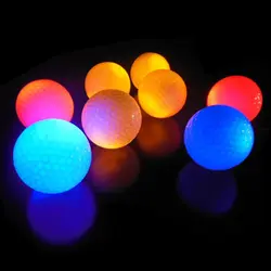 CRESTGOLF 4 шт./упак. Hi-Q USGA светодиодные мячи для гольфа ночь Training Роскошные мячи для игры в гольф с 6 цветов гольф подарок