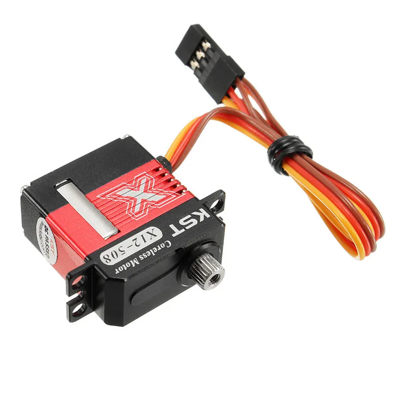 Оригинальный сервопривод KST X12 508 Corelss HV для RC 450 класса вертолета автомобиля