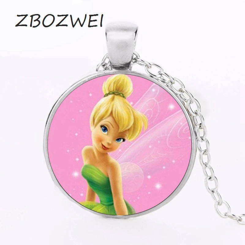 

Tinker Bell 3/Color Pendant Cute TinkerBell Necklace Chain Pendant Necklace Gift Accessories for child/kids/Girl