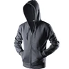 New 2017 Plain Mens Zip Up Hoody Jacket Sweatshirt Hooded Zipper male Top Outerwear Black Gray Boutique men Free shipping ► Photo 3/6