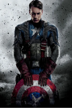 free shipping captain america