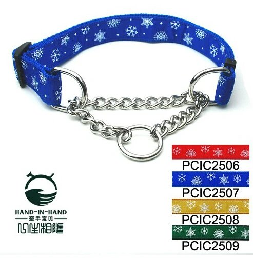 2,5 см Широкий Высокое качество цвет снежинки кружево управление ошейники для собак (4 цвета) Бесплатная доставка PCIC2506