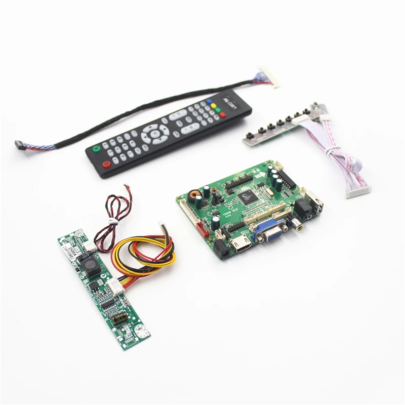 TSUX9 V2.0 HDMI VGA Аудио AV плата ЖК контроллера с USB для LVDS панели 23 8 дюйма LM238WF1 SLK1