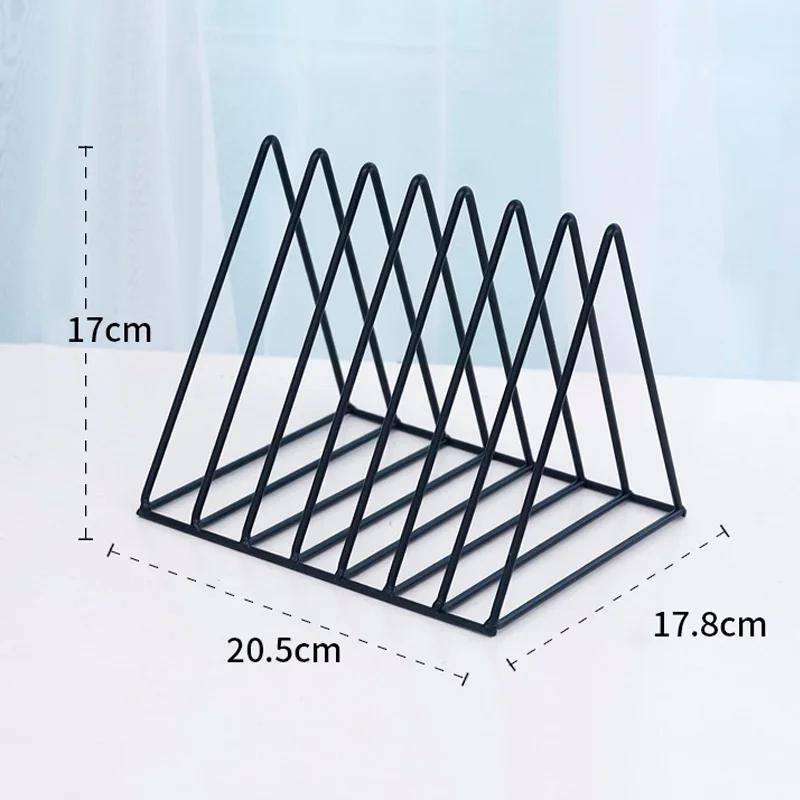 الحديد رف الفن سطح المكتب تخزين الرف مجلة المنظم حامل كتب مكتب ديكور المنزل يو المنزل