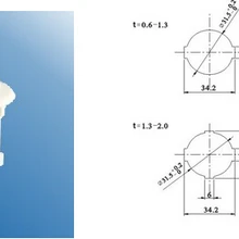 UPS DHL FedEx IP67 Водонепроницаемый стартер держатель для аквариума 250 V 20 W