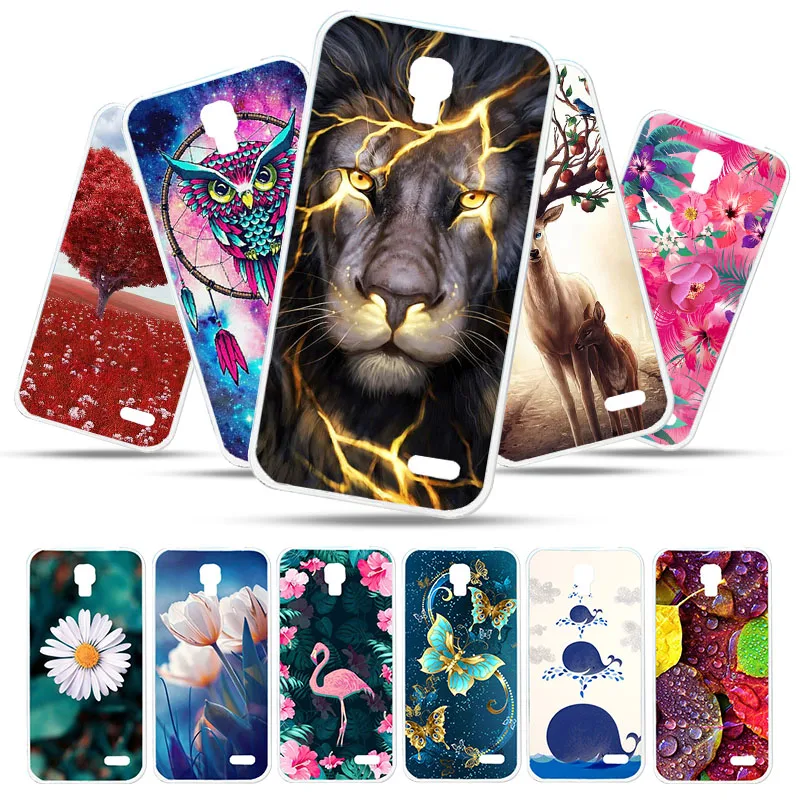 

Wholesale 10pcs DIY Patterned Silicon Case For Alcatel U5 U3 3G 4G HD Case Soft TPU Cartoon Cover Zenfone 3 Max ZC520TL Covers