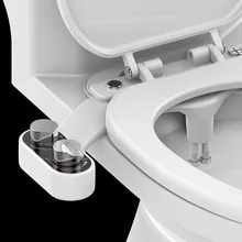 Non-Electric Bidet Toilet Seat Bidet Attachment Self-Cleaning Nozzle-Fresh Water Bidet Sprayer Mechanical Muslim Shattaf Washing non electric bidet toilet attachment fresh water mechanical sprayer ass washer implement simple clean body irrigador orr