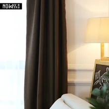 Solid Colors Blackout Curtains for the Bedroom Faux Linen Modern Curtains for Living Room Window Curtains Blinds Custom Made