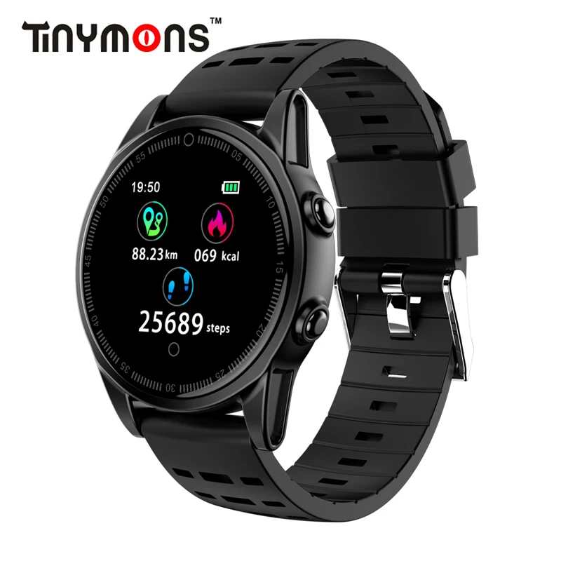 

Tinymons R13 Pro Smart Watch 1.22' TFT Color Screen Waterproof smart bracelet Weather Forecast HR Blood Pressure Fitness Tracker
