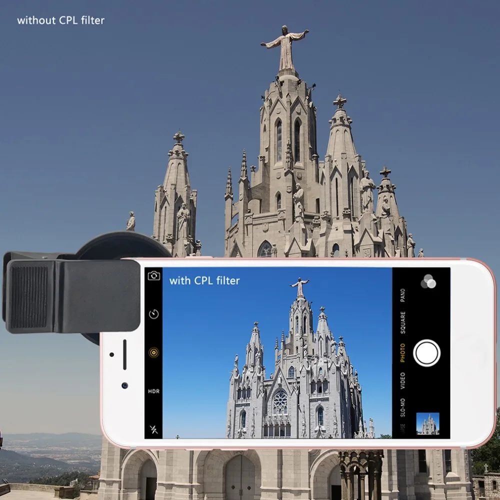 Профессиональный 3 в 1 объектив камеры телефона для iPhone X 10 7 8 plus 37 мм CPL+ фильтр крупным планом+ ND2-400 ND переменный нейтральный фильтр комплект для Xiaomi