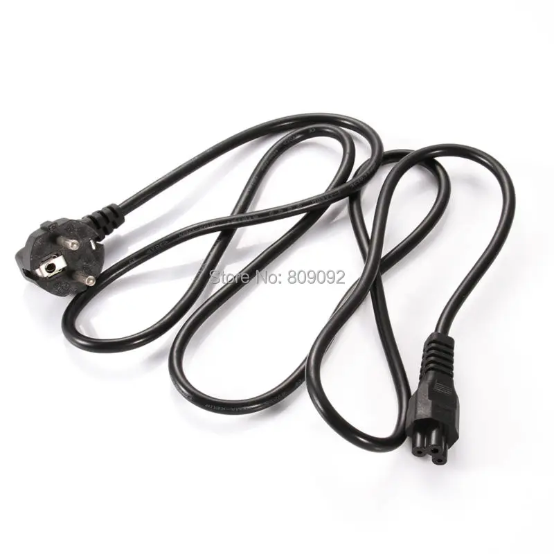Universal UK/AU/EU Plug C5 to 3-Pin Power Charger Cable