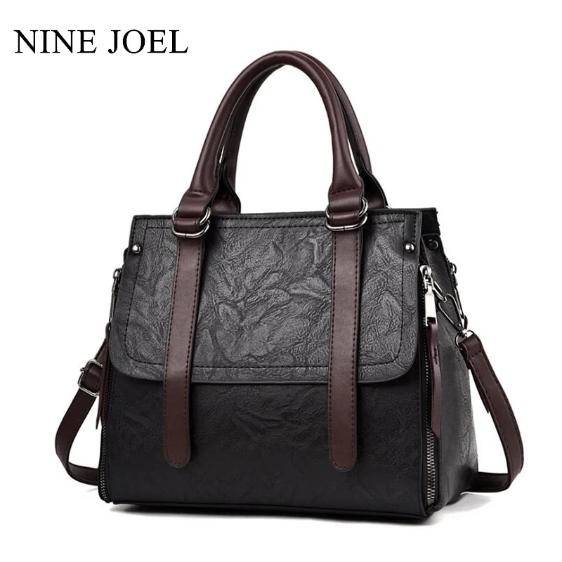 

2018 Fashion Famous Brands Vintage Women Bag Luxury Handbags Women Bags Designer In Women's Shoulder Bags PU Bags Handbags