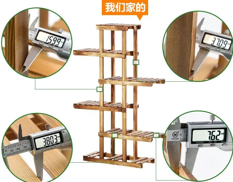 Пятислойная подставка для цветов, шкаф для хранения цветов, стойка для балкона, полка для растений в горшках