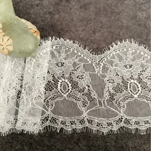 3 metros de rendas cílios, têxteis para o lar saco vestido handwork DIY manual de pano casa cortina decoração acessórios para meninas das senhoras