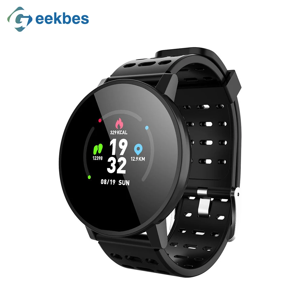 

Geekbes WR5 Smart Watch Heart Rate Blood Pressure Oxygen Monitor Smartwatch Multiple Sports Modes Bluetooth Waterproof Watch