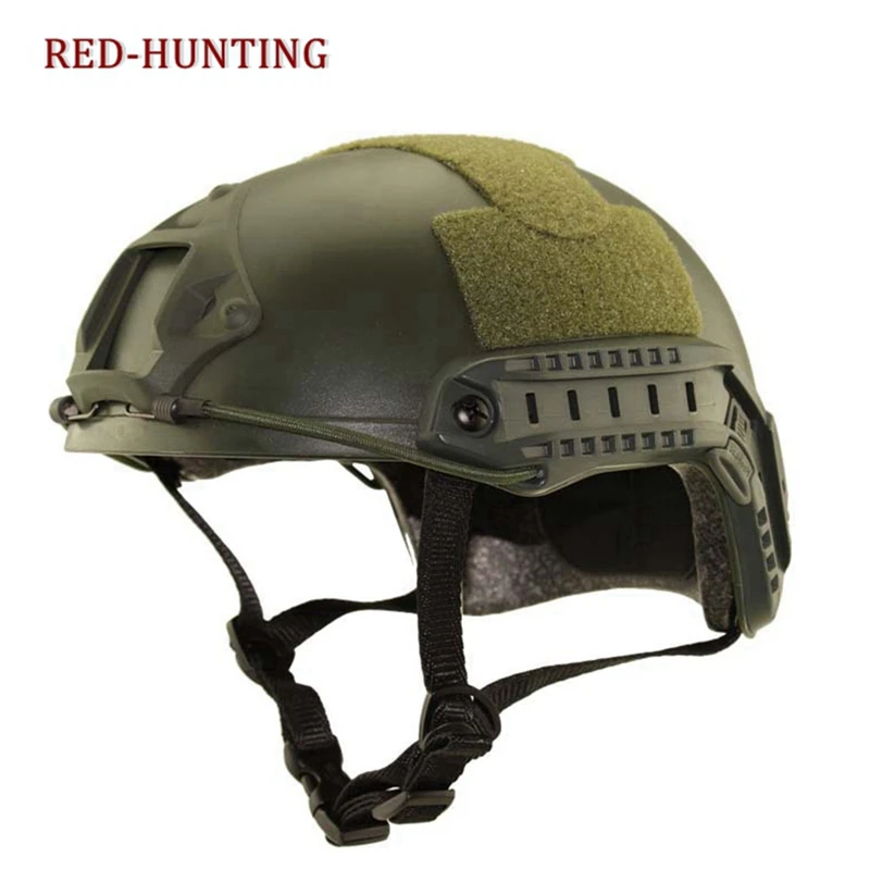 Army Multicam Military Airsoft Helmet Combat FAST Helmet MH TYPE Economy Version BK For Hunting Free Shipping