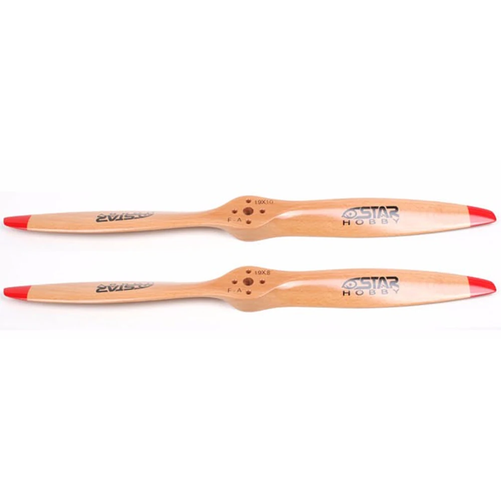 

6STARHOBBY 19*8 19*10 Inch Standard Wooden Propeller/Beech Propeller for RC Gasoline DLE Engine