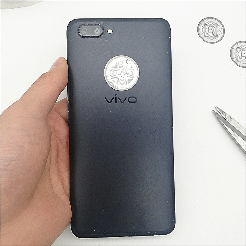 10 шт./лот 13 56 МГц UID Сменные S50 1K NFC Наклейка карта анти металл Laber tag