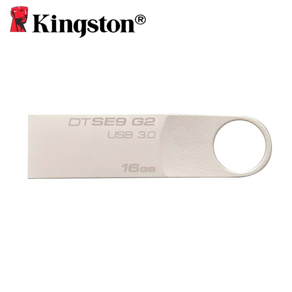 Kingston флеш-накопитель USB 3,0, металлический флеш-накопитель, 16 ГБ, 32 ГБ, 64 ГБ, 128 ГБ, флеш-накопитель, мини-ключ, карта памяти