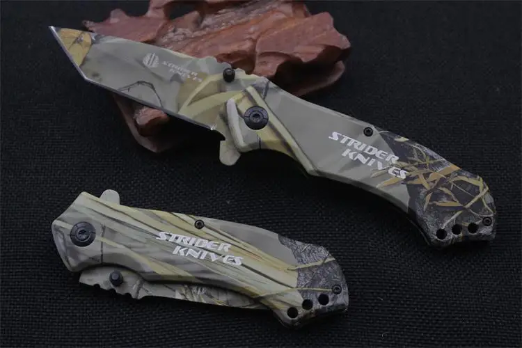 Тактические охотничьи ножи Strider резкие складные тактические для отдыха на