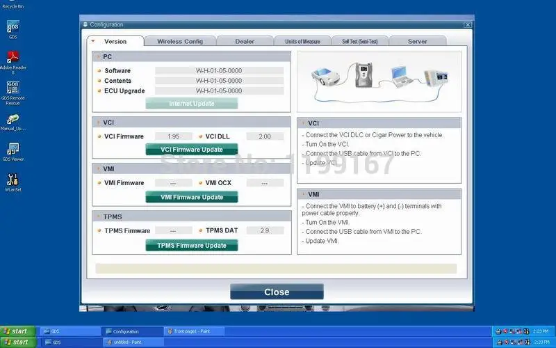 

2016 Newest Hyun-dai Ki-a Software for GDS VCI E-H-03-11/ E-K-03-11,GDS Global Diagnostic System Complete