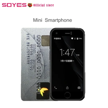 

Soyes 7S Unlocked Mini Android Smart Phone 2.54" High Resolution Screen Quan Core 1GB RAM 8GB ROM 5.0MP Dual SIM Phone