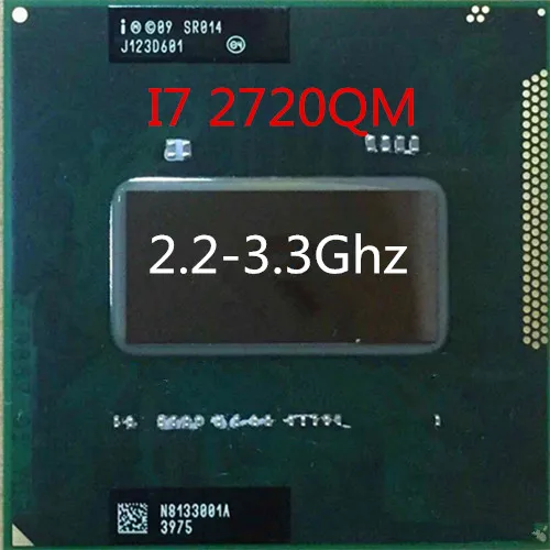 Процессор intel для ноутбука i7 2720qm 2 ГГц до 3 6M PGA988 Turbo Boost PGA официальная версия