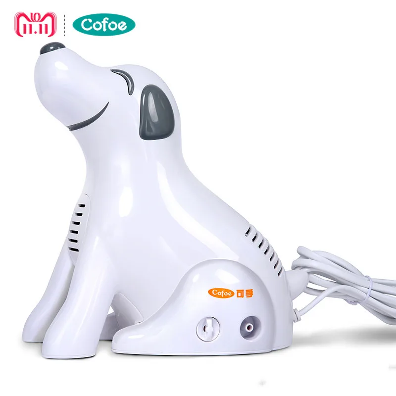 

Cofoe Medical Nebulizer Asthma Inhaler Atomizer Portahttble Mini Dog Cartoon Designed Sprayer for Children Baby Steaming Device
