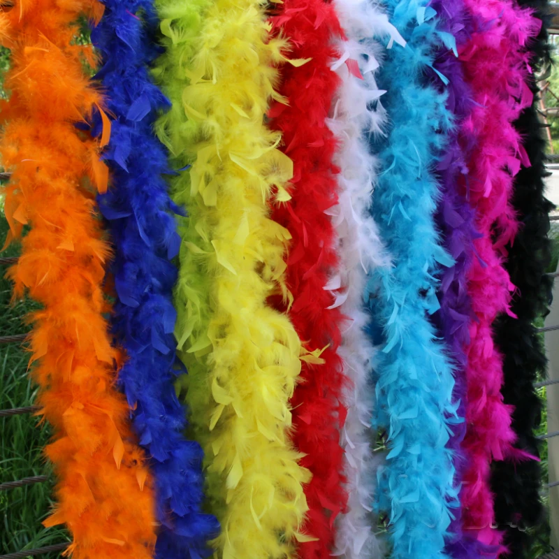 

2M 11 color feather diy handmade colored feathers Turkey feather tops wedding Clothing accessories window display material AC079