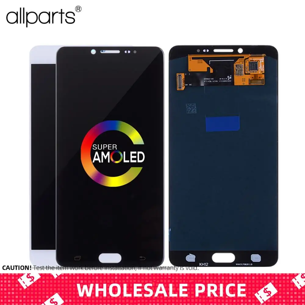 

6.0" AMOLED Original Display for SAMSUNG Galaxy C9 Pro LCD Touch Screen for SAMSUNG Galaxy C9 Pro C9000 C9 Display Replacement