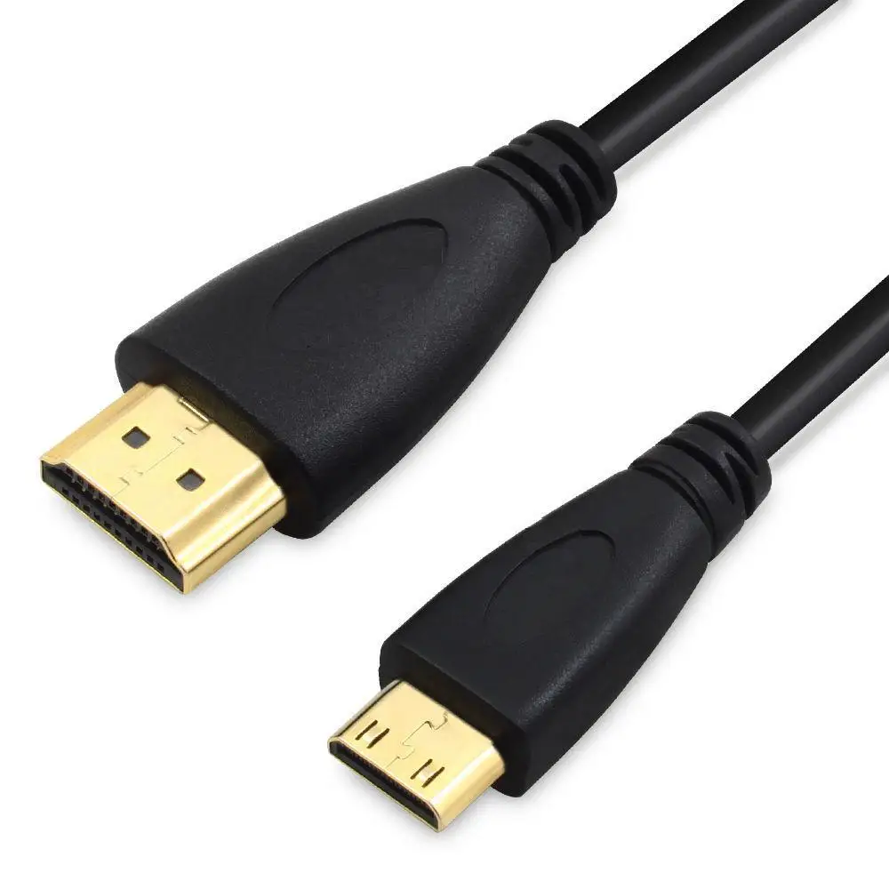 10PCS/lot 1.0m 3FT 1.4v High Quality MINI HDMI TO HDMI Cable Lead C to