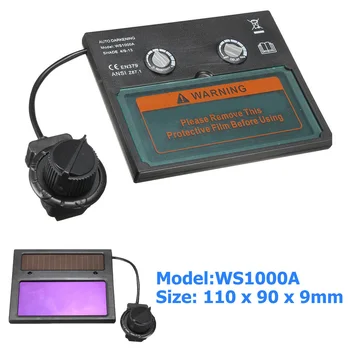 

1x DIN16 Solar Darkening Welding Helmet Lens Goggles Mask Automation Filter