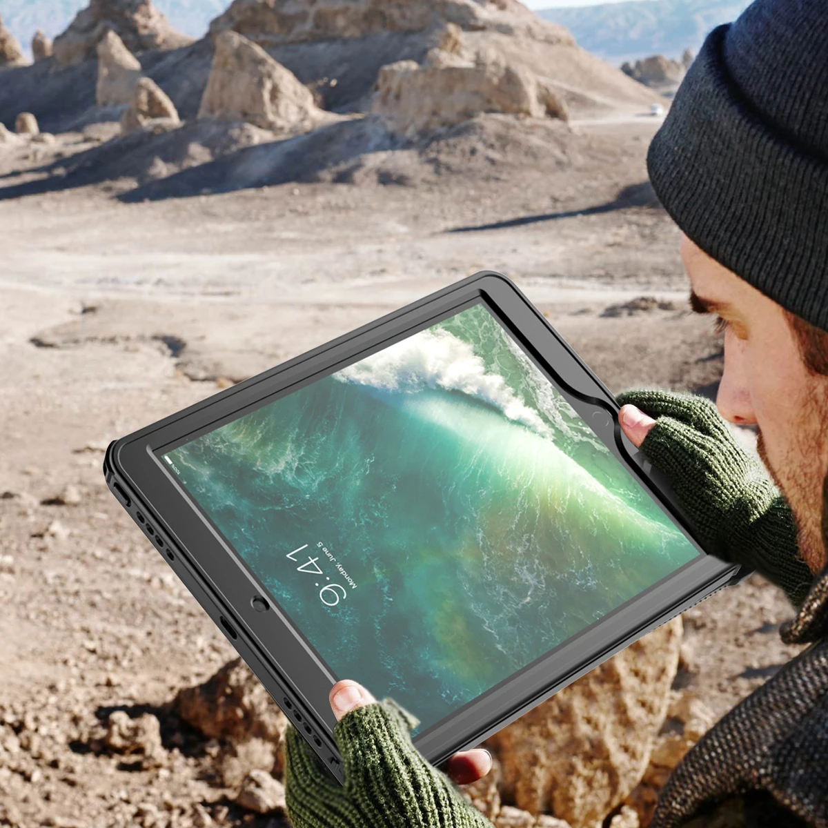 IP68 для iPad Air 10,5 дюймовый Водонепроницаемый планшет чехол противоударный планшет пылезащитный чехол для iPad Air 10,5 чехол под водой