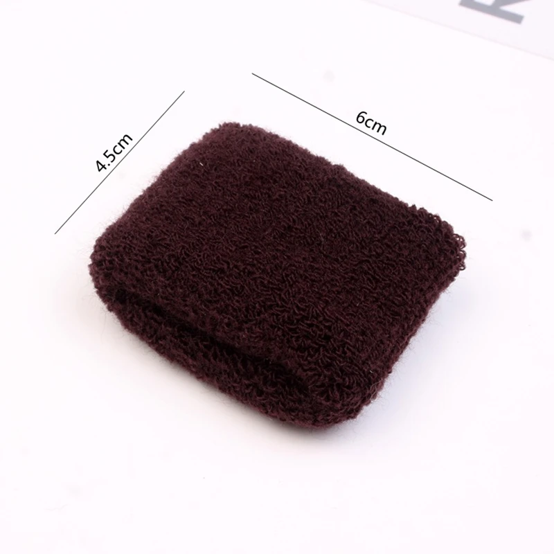 12Pcs Women Elastic Hair Bands Solid Candy Color Hair Rope Scrunchy Towel Ring Roop Hair Hoop Cute Headdress Hair Accessories