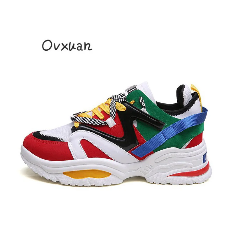 

2019 Graffiti Leopard Print Ladies Platform Boots Triple S Sunway Trainers for Women Men Sneakers Dad Shoes Chunky Couple Shoes