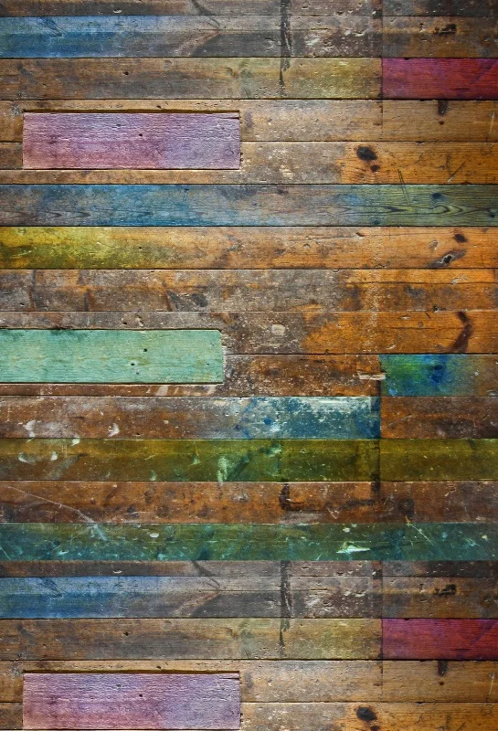 

Laeacco Old Fade Painted Wooden Board Texture Grunge Photography Backgrounds Customized Photographic Backdrops For Photo Studio