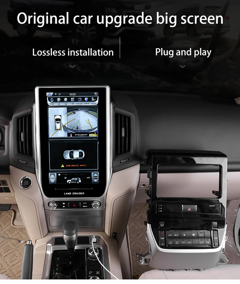 Sale LiisLee Car Multimedia DVD GPS Audio Radio Stereo For Toyota Land Cruiser 200 J200 LC200 Roraima Original Style Navigation NAVI 2