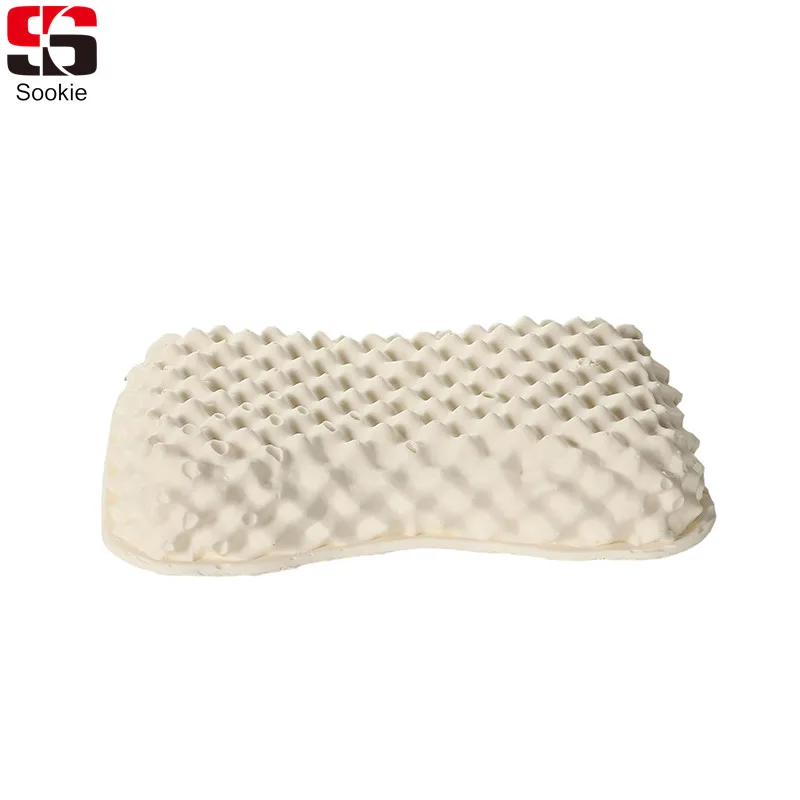 

Sookie Natural Latex Pillow Neck Protect With Pillow Covers Slow Rebound Anti-wrinkle Super Soft for Bed Rectangle Health Care