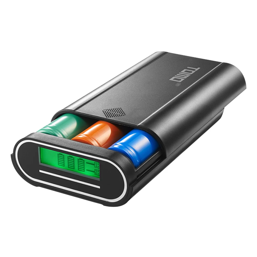 TOMO M3 3*18650 зарядное устройство внешний USB аккумулятор с интеллектуальным ЖК