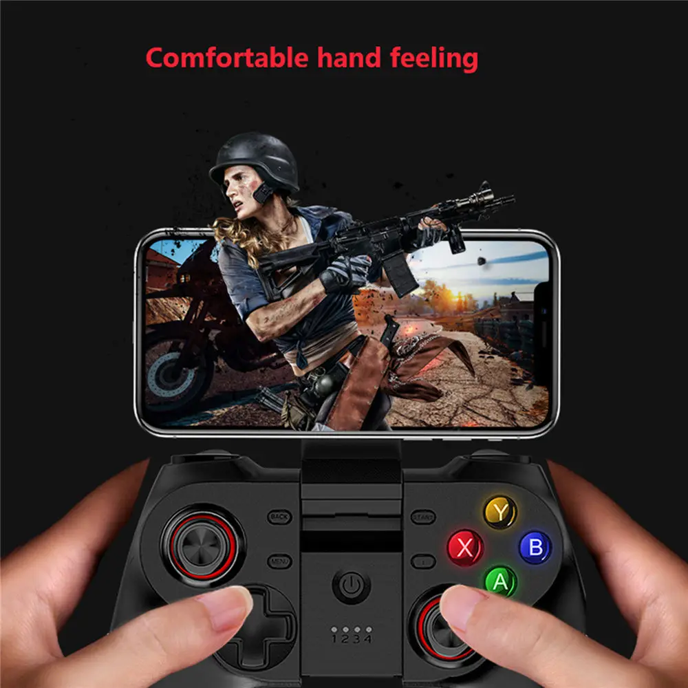  Wireless bluetooth gamepad game joystick for pubg Mobile Game controller L1R1 trigger For iPhone & 