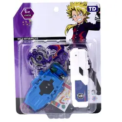 Beyblade лопающиеся игрушки B41 с Launcher бей лезвия игрушки в коробке Bayblade Металл Fusion Бог Прядильный механизм B37 игрушки для детей