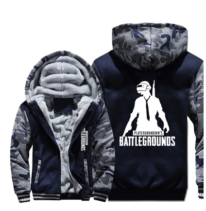 [Сток] игра PUBG Playerunknown's Battlegrounds косплей костюм камуфляж зимние Утепленные толстовки с длинным рукавом - Цвет: 04