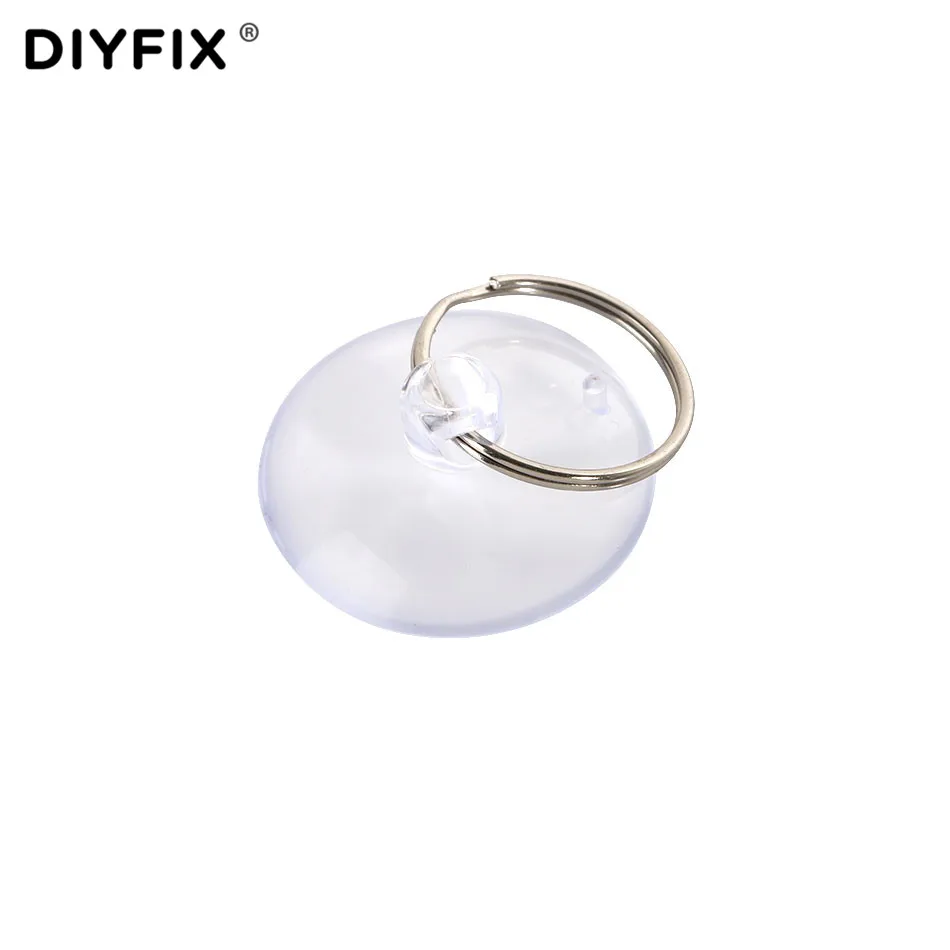 DIYFIX 5 шт. светильник на присоске с металлическим кольцом для ключей ЖК-экран Инструменты для ремонта мобильного телефона планшета