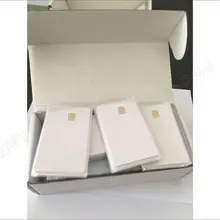 1000pcs Пустая карточка SLE4442 ISO7816 карта с чипом IC