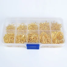 Рыболовные крючки из высокоуглеродистой стали, рыболовные крючки 500 шт./компл., 1#-10#, аксессуары для ловли карпа, колючая приманка Мормышка, Pesca Peche