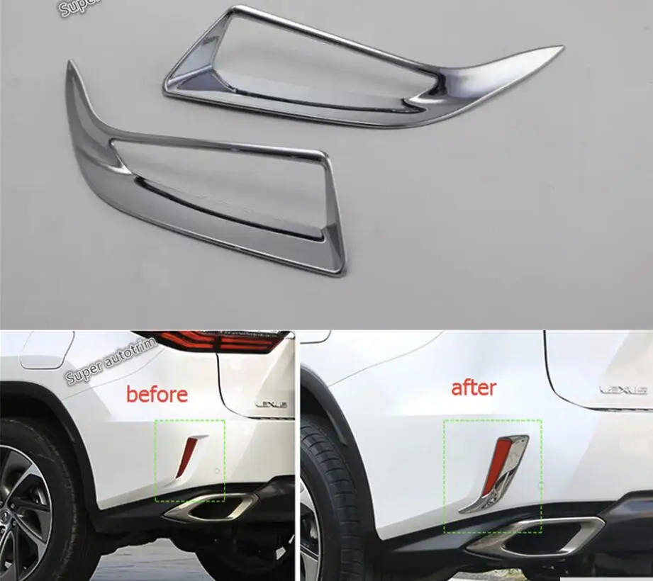 

Accessories For Lexus RX200t RX450h 2016 ABS Rear Fog Light Lamp Cover Trim Modling Garnish